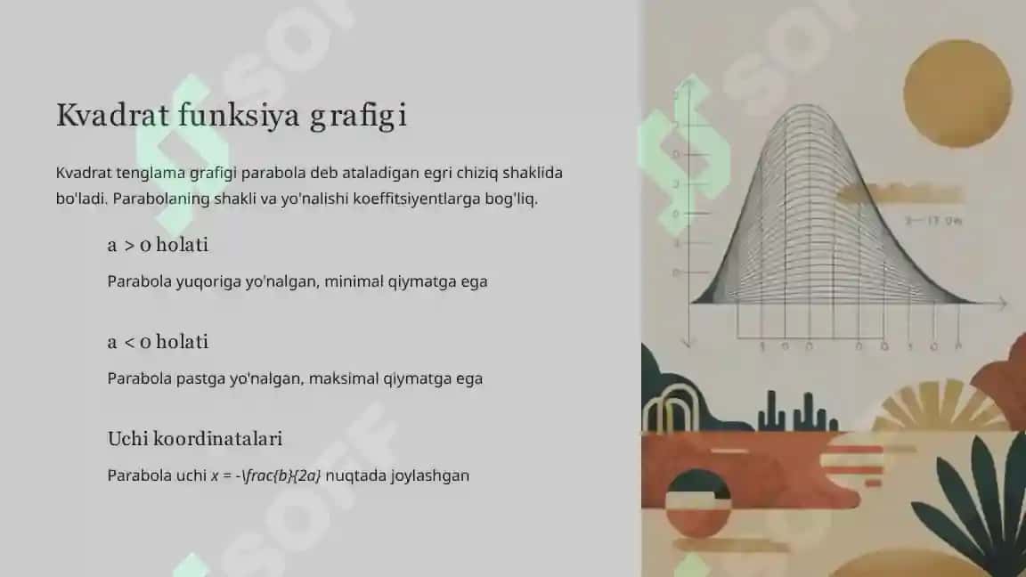 Daraja qatnashgan tenglama va tengsizliklar 8