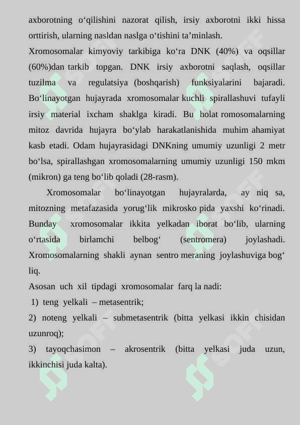 O'simliklarda mitoz va meyoz jarayonlari 3