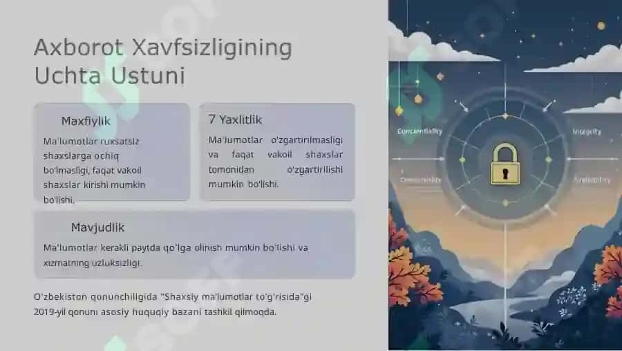 Katta Ma'lumotlar: Xavfsizligi va Maxfiyligi Masalalari 3