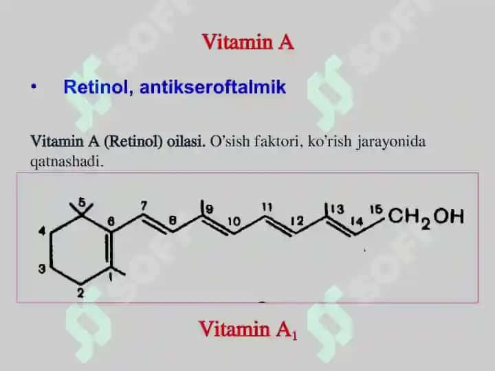 Vitaminlar haqida umumiy tushuncha 8
