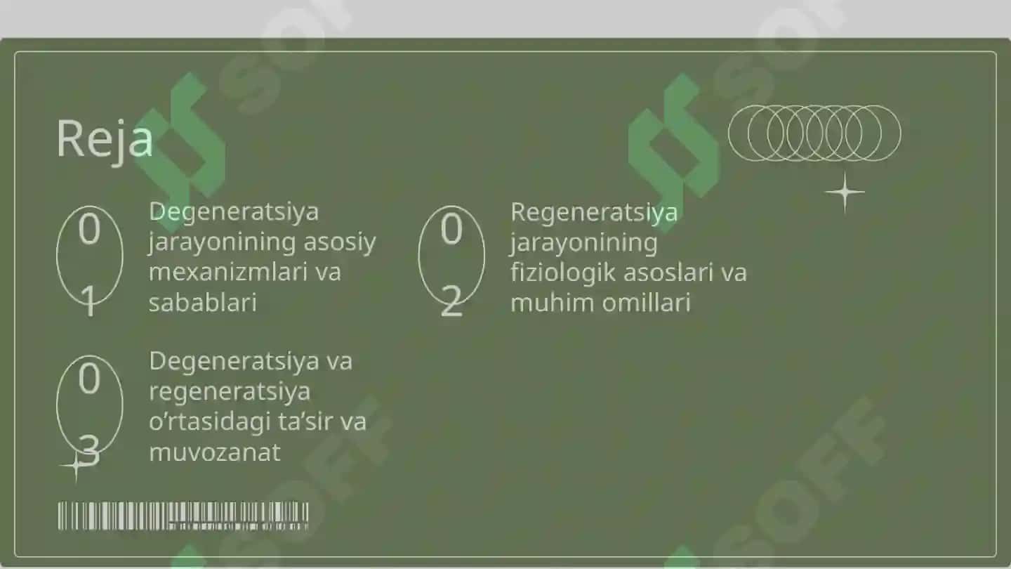 Nerv to’qimasining  degeneratsiyasi va regeneratsiyasi  mexanizmlari 2