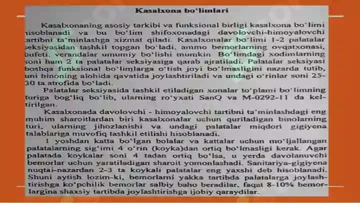 Kasalxona gigenasini 3