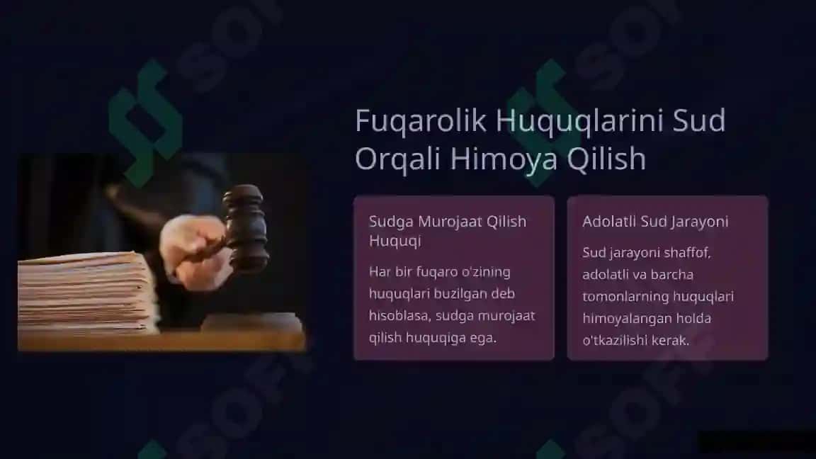 Fuqarolik Huquqlarini Himoya Qilish 3