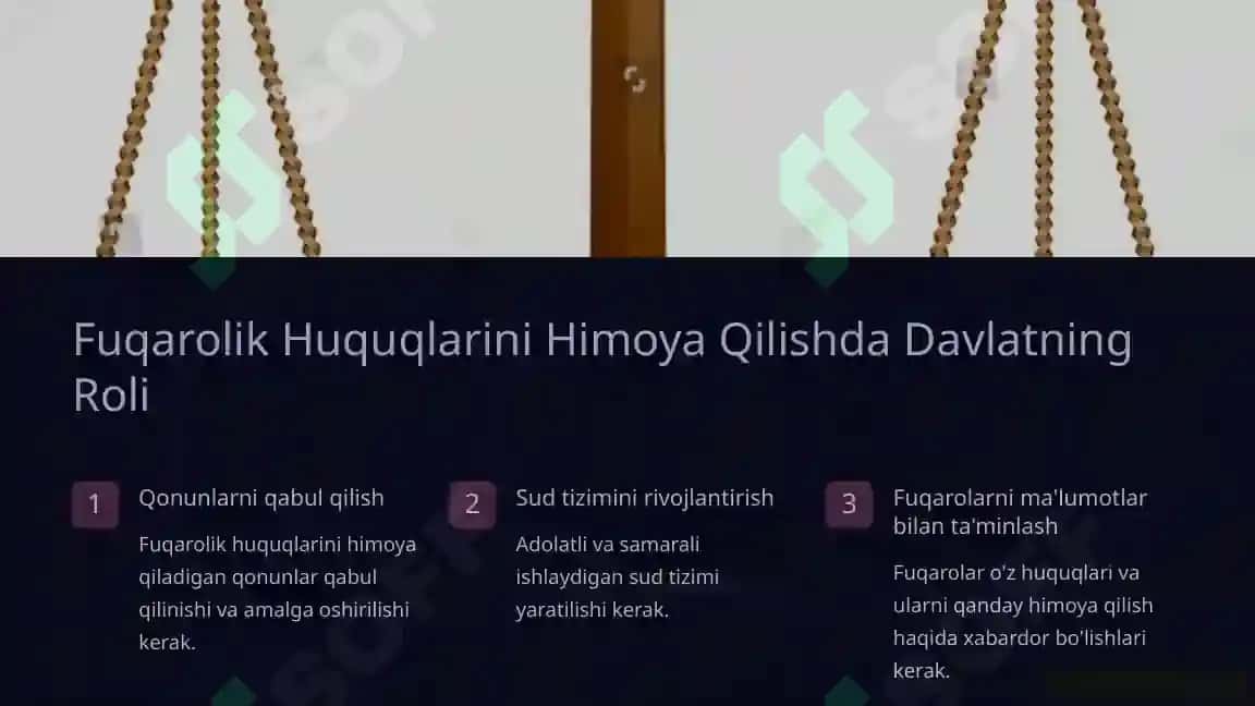 Fuqarolik Huquqlarini Himoya Qilish 4