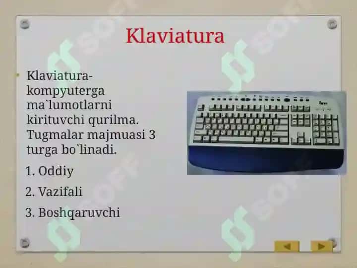 SHAXSiy kompyuter va qurilmalari 4