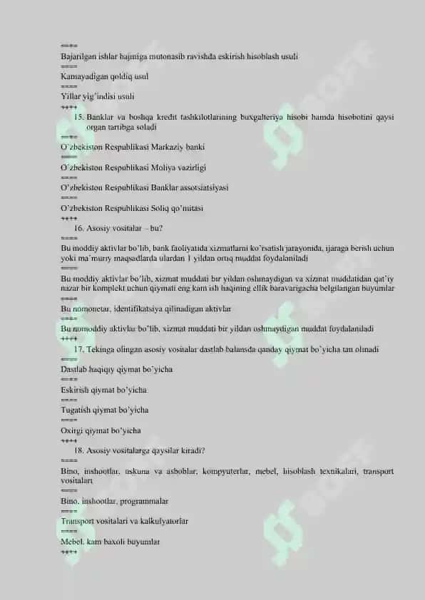 Banklarda buxgalteriya hisobi 4