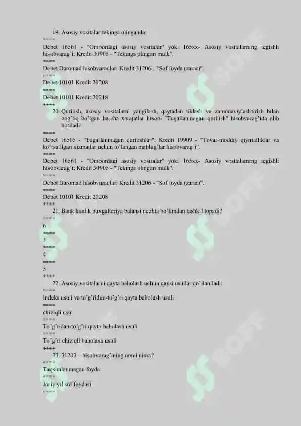 Banklarda buxgalteriya hisobi 5
