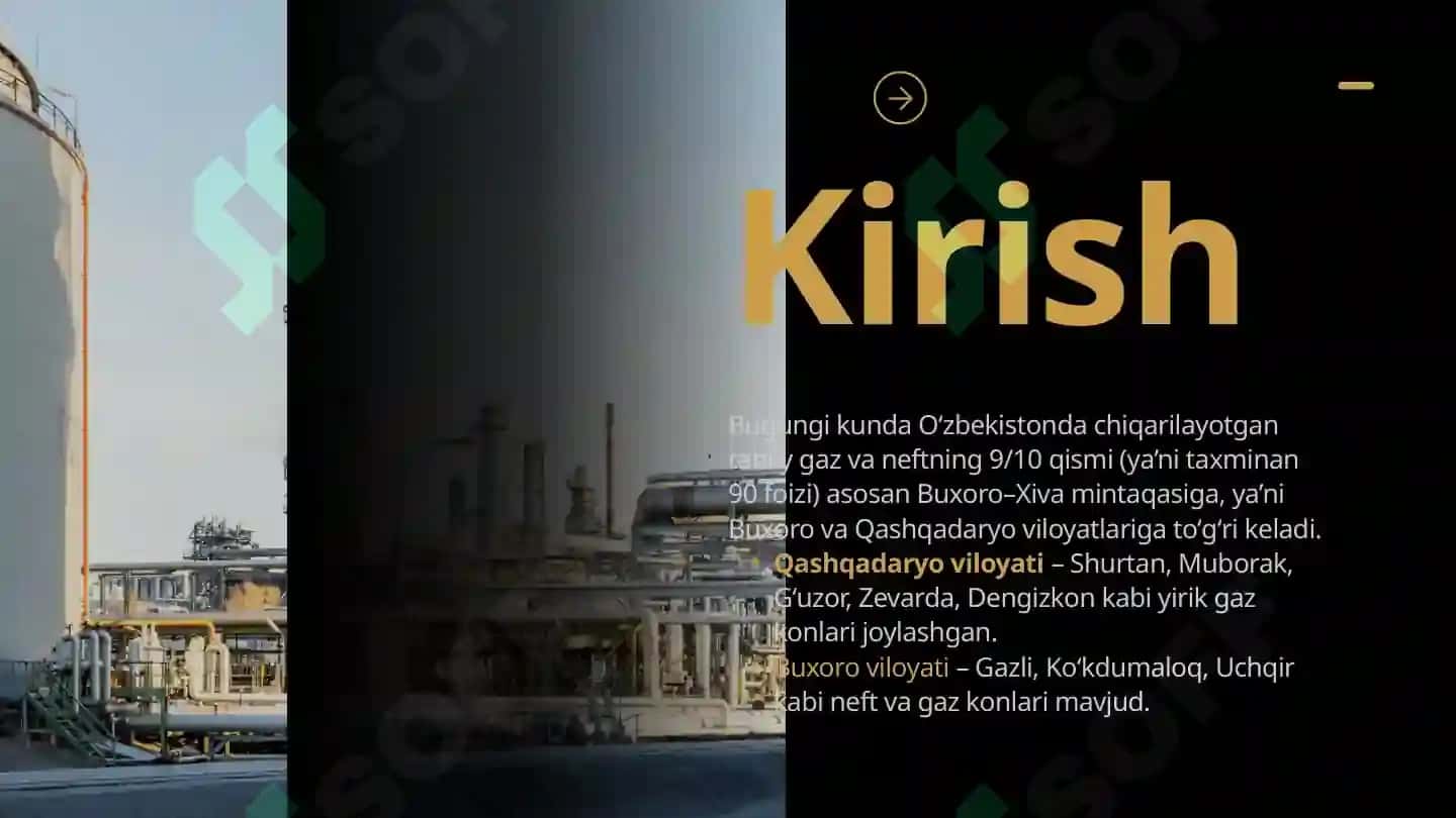 Qashqadaryo Muborak gaz koni 2