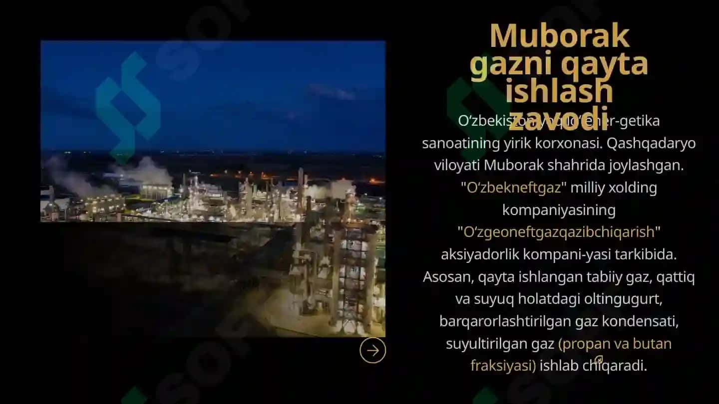 Qashqadaryo Muborak gaz koni 3