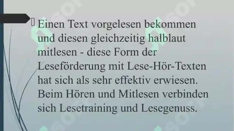 Hör, Lese, Schreib- und Sprechfähigkeiten. Modalverb - mögen 2