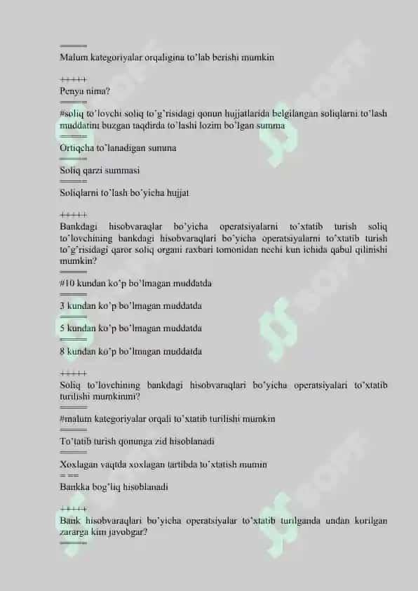Soliq majburiyatining bajarilishi 2