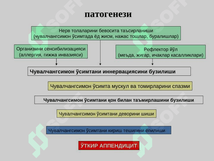3 yoshgacha bo’lgan bolalarda o`tkir appenditsit 7