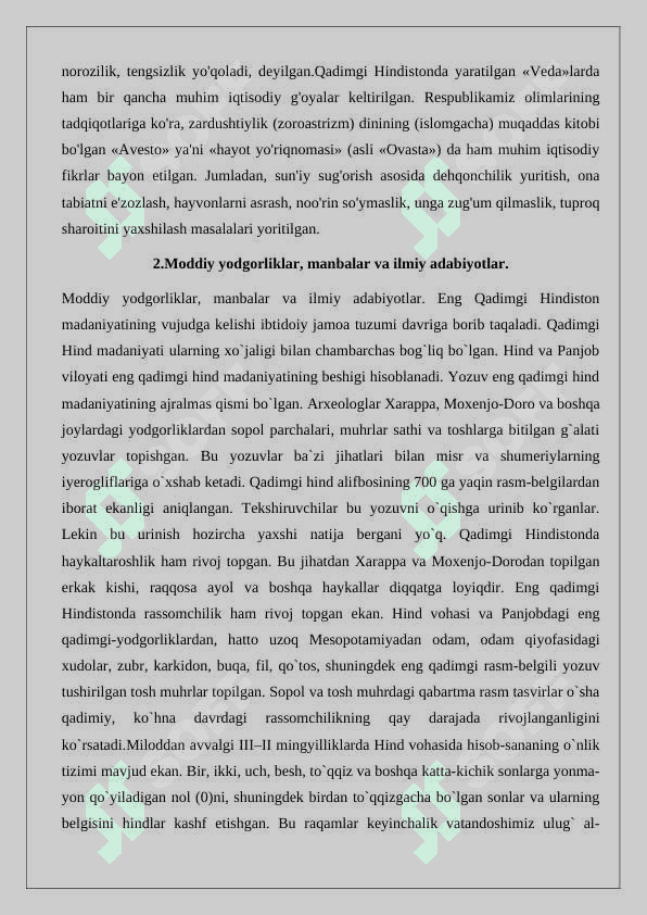 QADIMGI HINDISTON SIVILIZATSIYASI. 4