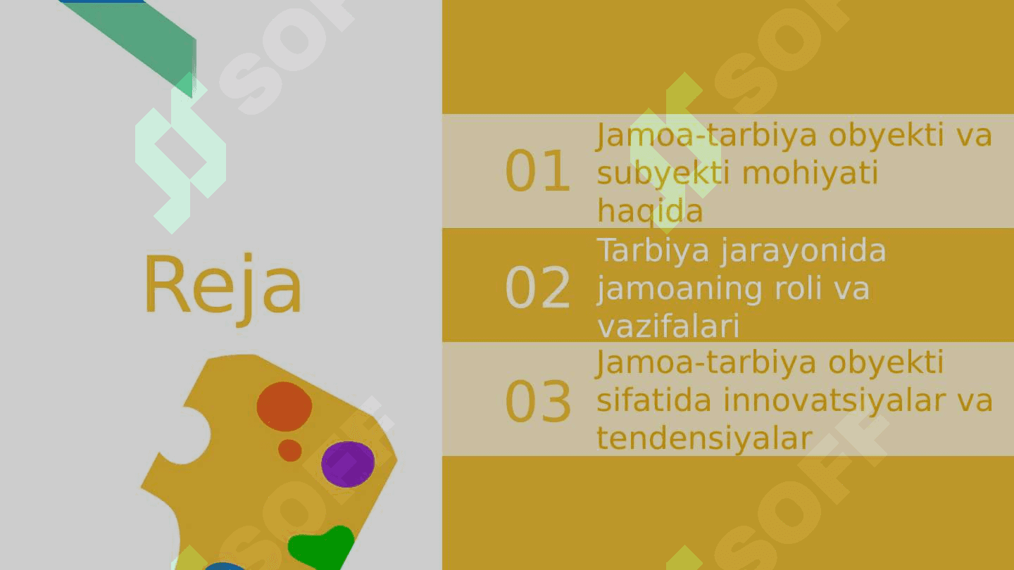 Jamoa tarbiya obyekti va subyekti sifatida 2