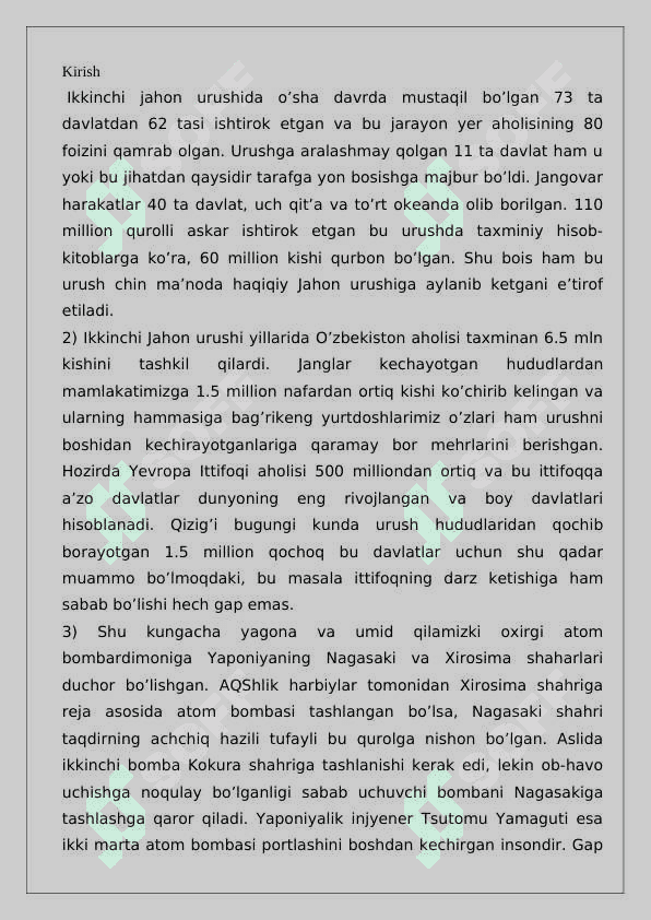 Ikkinchi jahon urushi tarixshunosligi 24 2