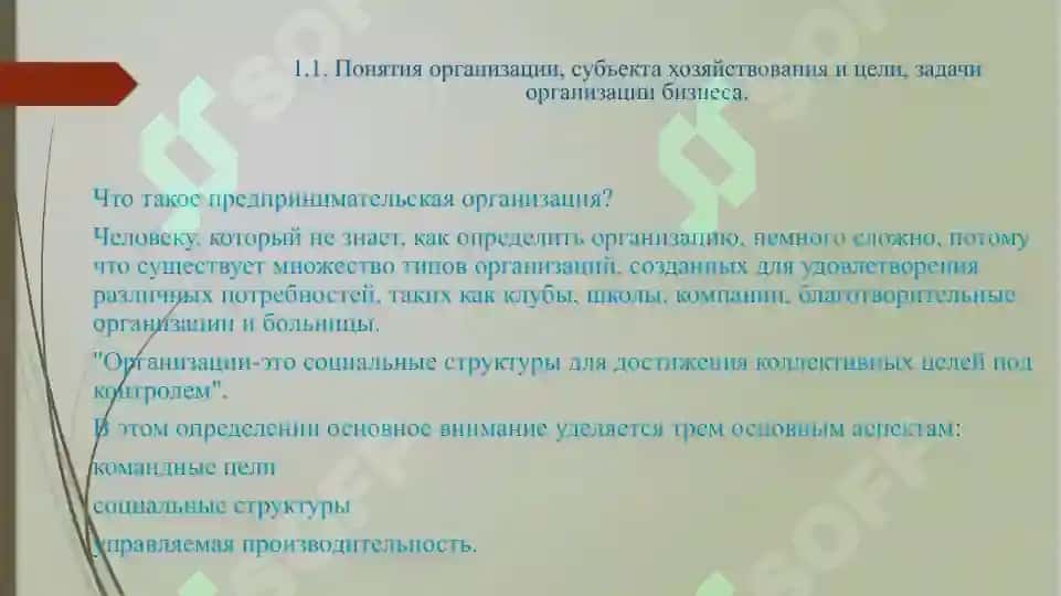 Субъект бизнеса и его структура 3