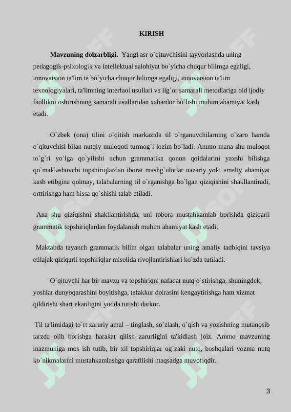 ONA TILI DARSLIKLARINI QIYOSIY-TANQIDIY  TAHLILI 3