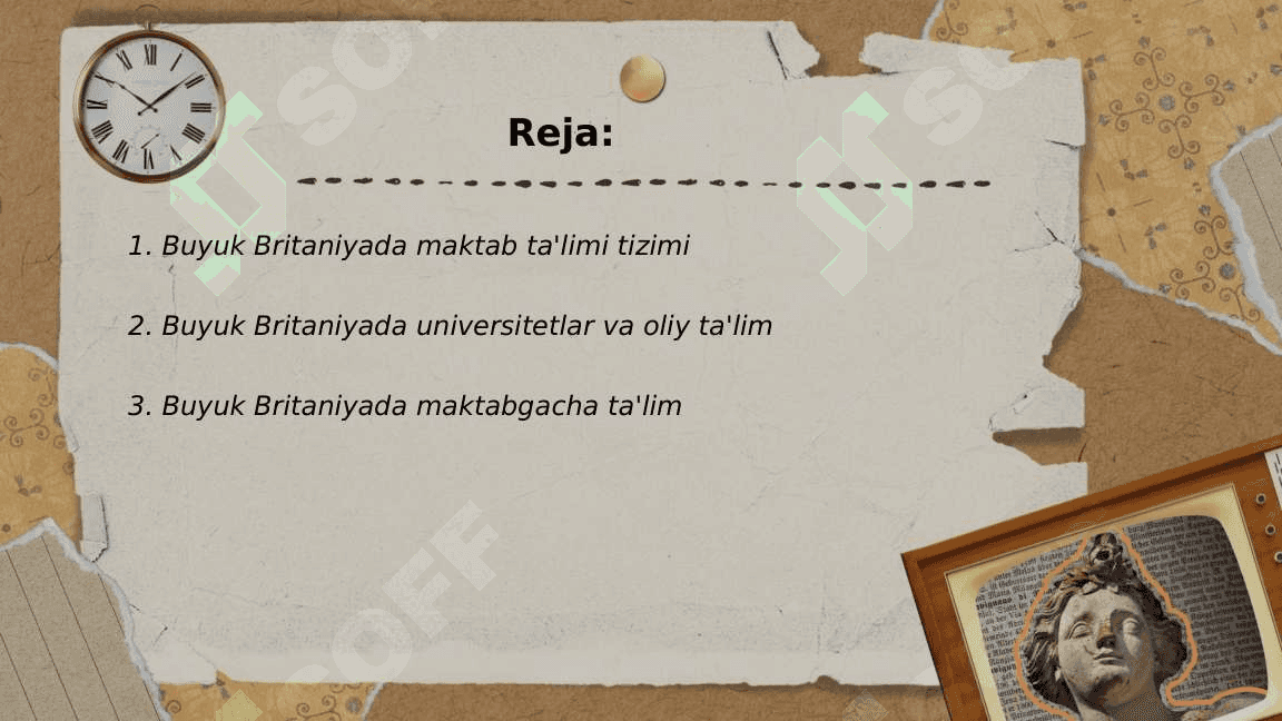 Buyuk Britaniya ta'lim tizimi 2
