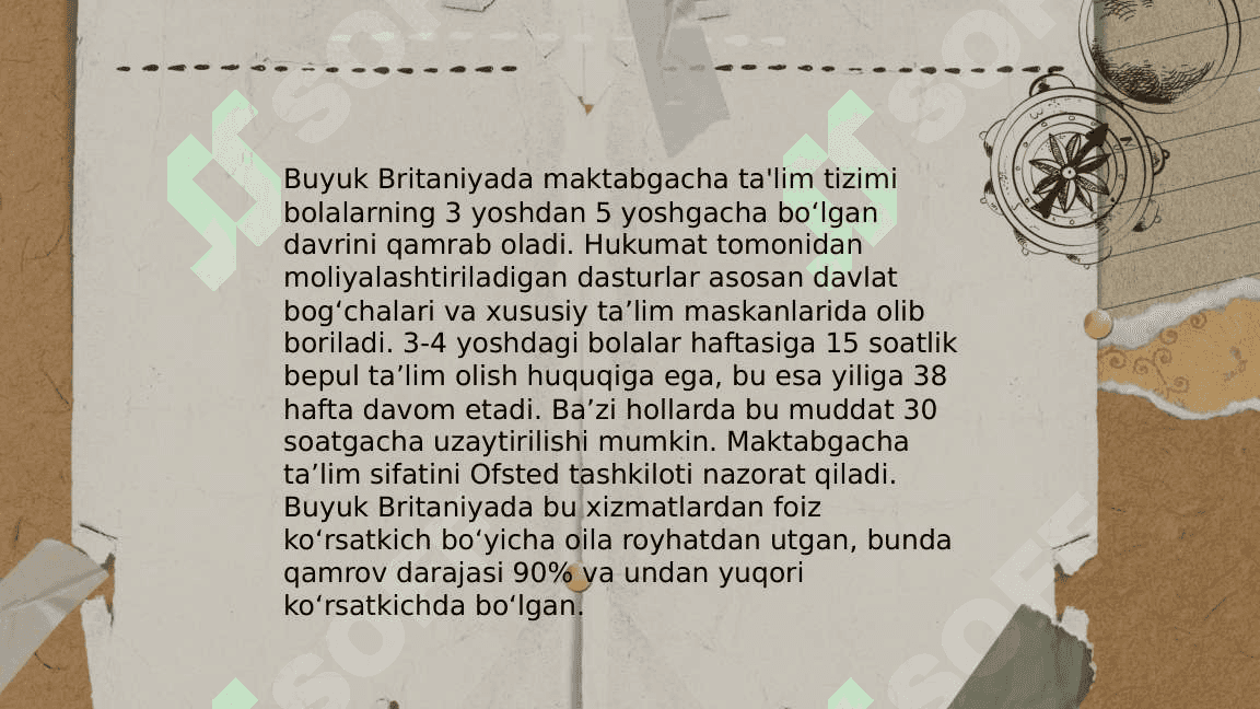 Buyuk Britaniya ta'lim tizimi 5
