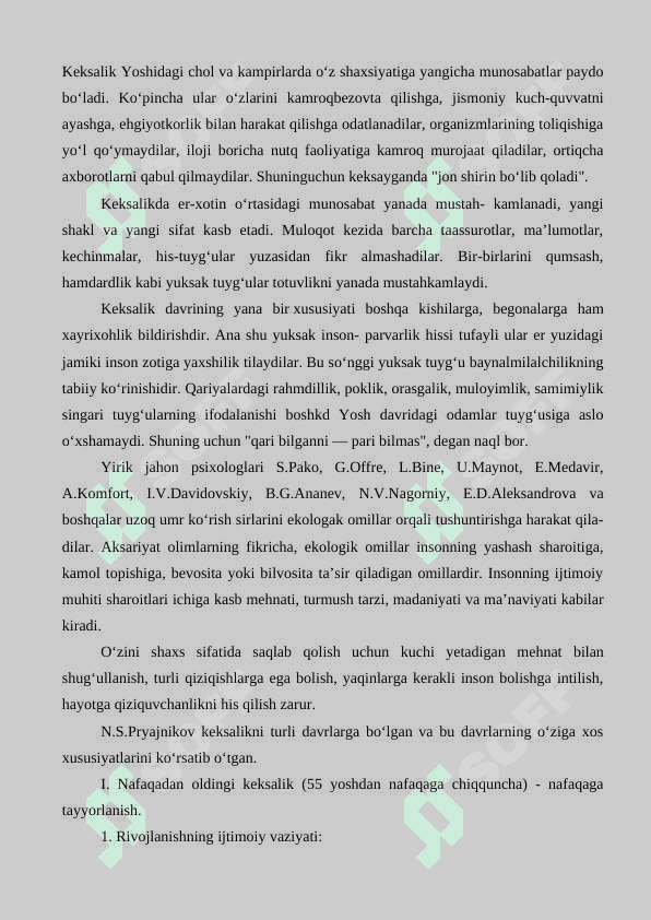 QARILIKNING HUQUQIY KAFOLATLARI 6