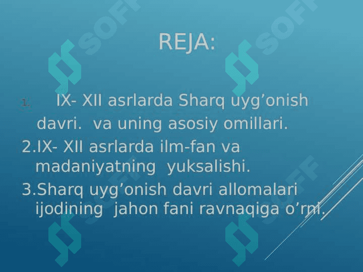 O’RTA ASR SHARQ FALSAFASI VA UYG’ONISH DAVRI XUSUSIYATLARI 2