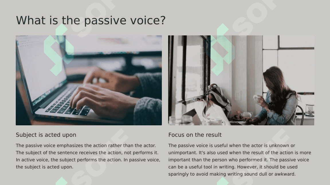Passive Voice: When and Why to Use It 2