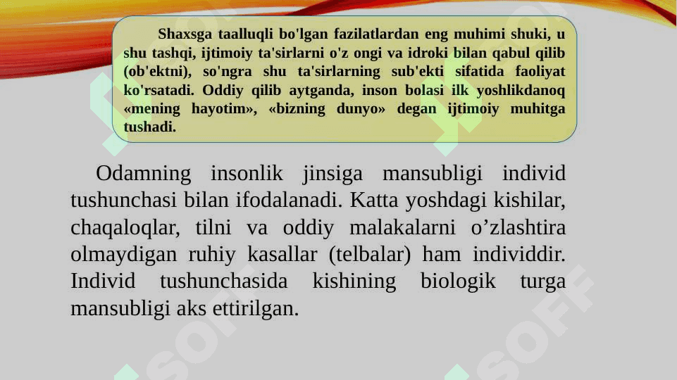 mavzu: rivojlanishning asosiy qonuniyatlari 3
