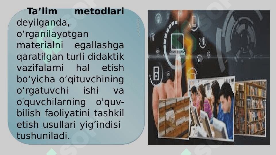 BOSHLANG`ICH VA UZLUKSIZ TA’LIM PEDAGOGIKASI 5