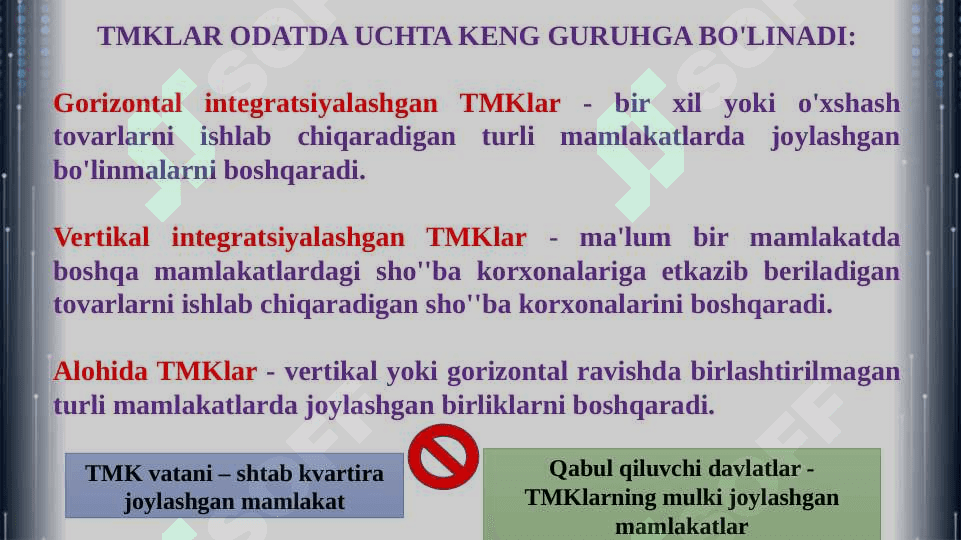 Globallashuv sharoitida transmilliy korporatsiyalar 5