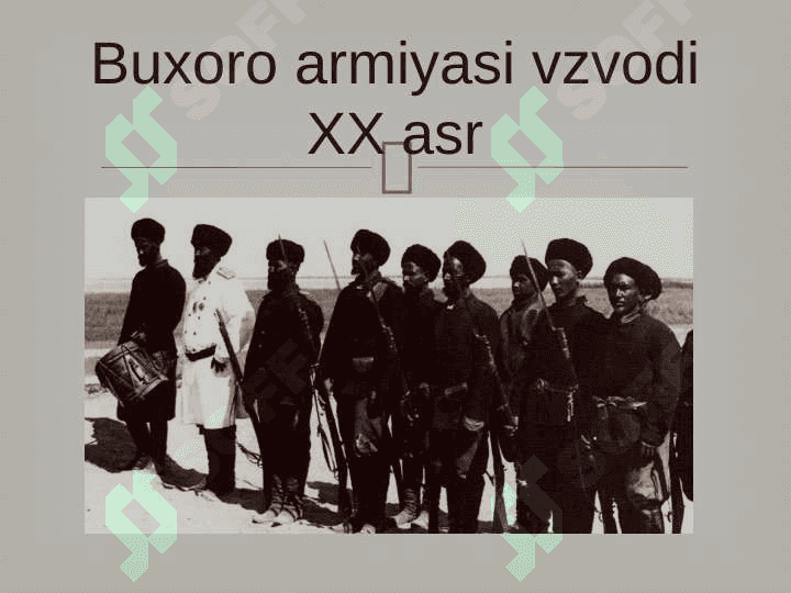Harbiy kiyimlar tarixiga oid fotoalbom 3