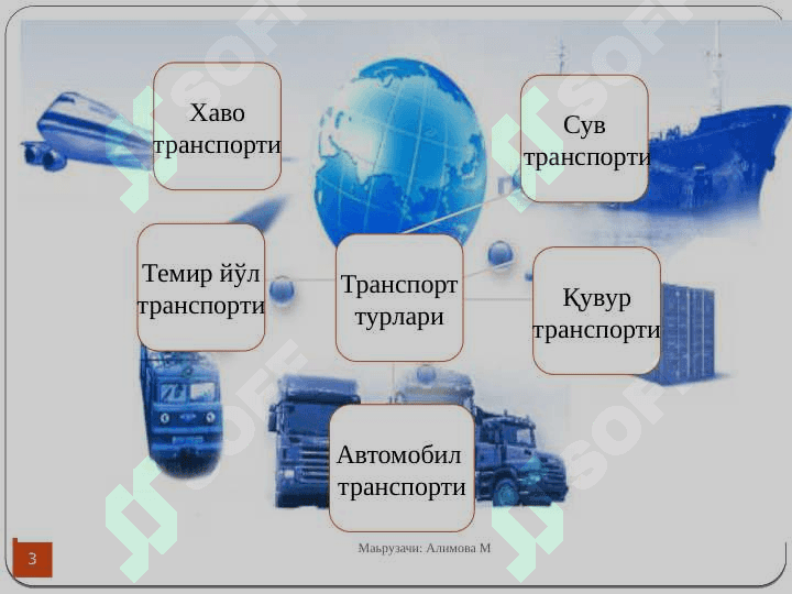 Транспорт логистикаси 3