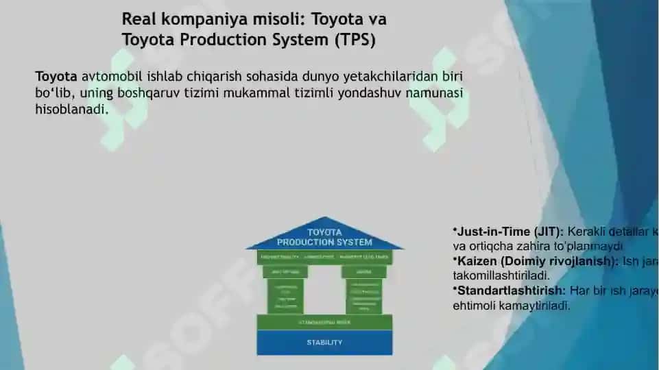 Menejmentda tizimli va vaziyatli yondashuv mavzusi asosida keys. 4