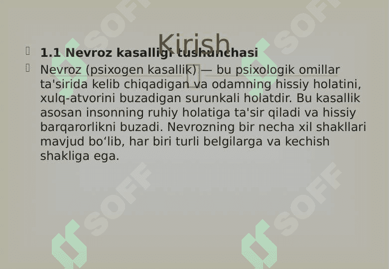 Nevroz kasalligining kelib chiqish sabablari va asoratlari  24 4