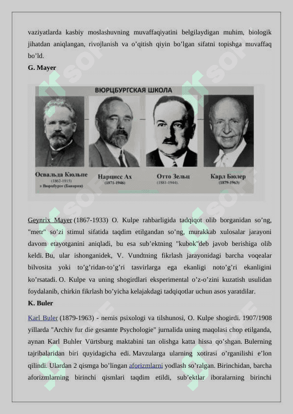 Strukturalizm Vyurtsburg  maktabi 5