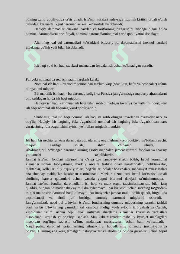 Aholining daromadlari 4