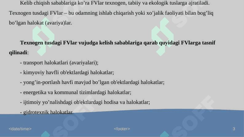 TEXNOGEN TUSDAGI FAVQULODDA VAZIYATLAR VAULARNING OQIBATLARI 3