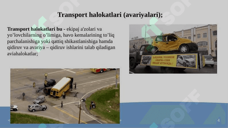 TEXNOGEN TUSDAGI FAVQULODDA VAZIYATLAR VAULARNING OQIBATLARI 4