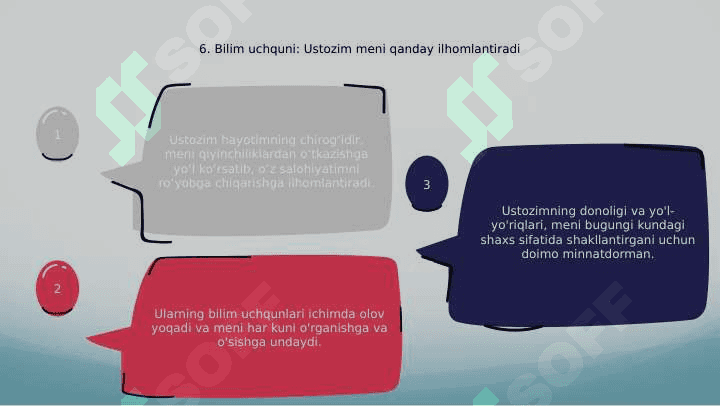 Ustozim hayotim chirog'i 8