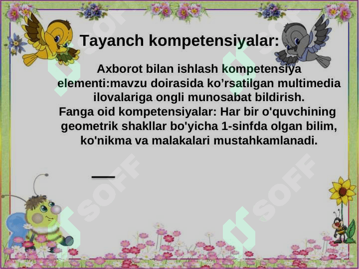1-sinf Z harfi va Z tovushi 3