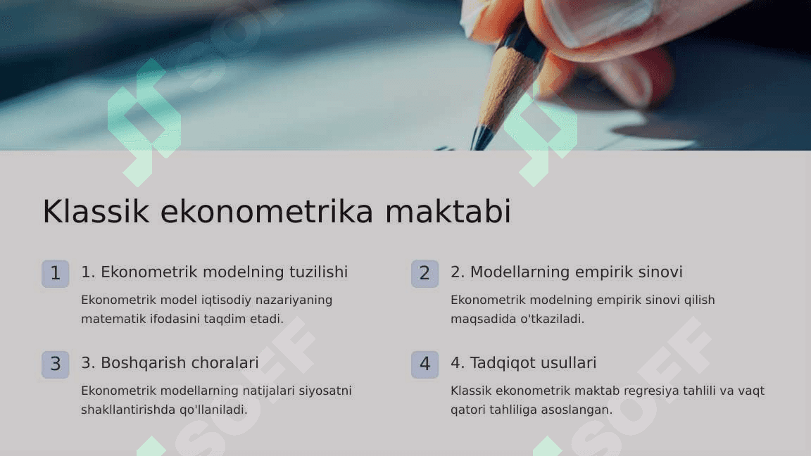 Ekonometrikaning Kelib Chiqish Tarixi va Shakillanishi 4