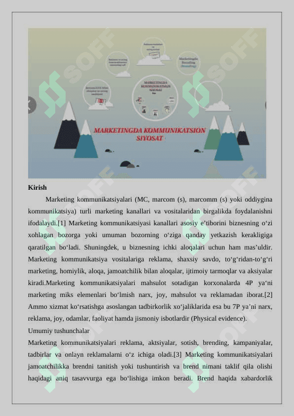 Marketingda kommunikatsion siyosat 2