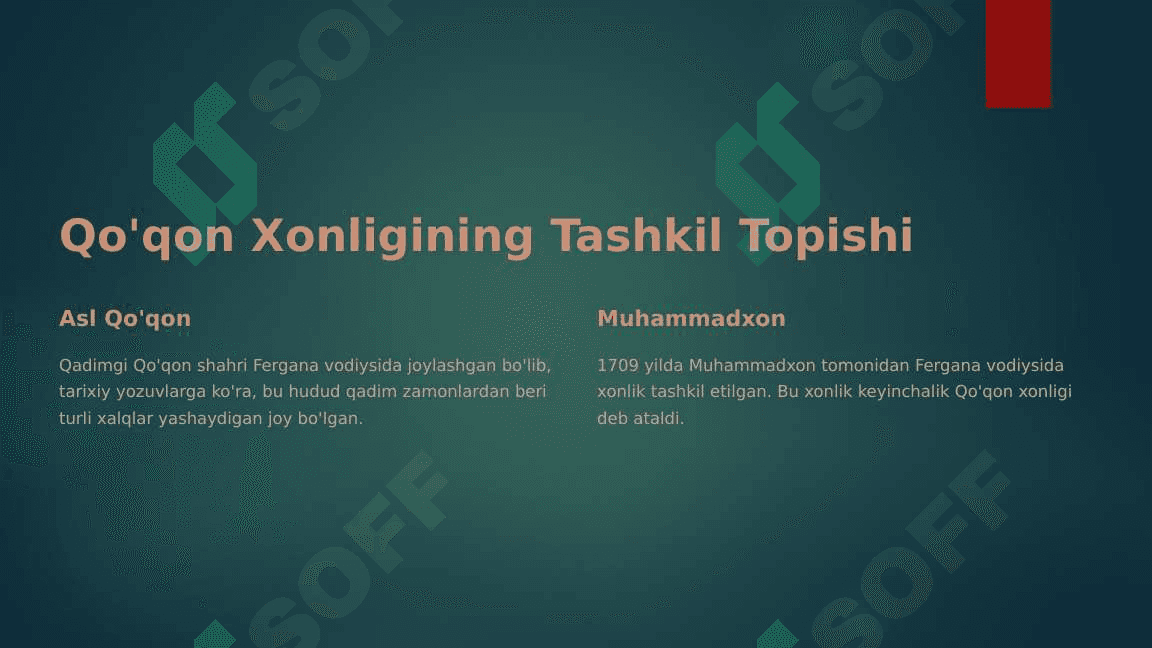 Qo'qon xonligi tarix va madaniyat 2
