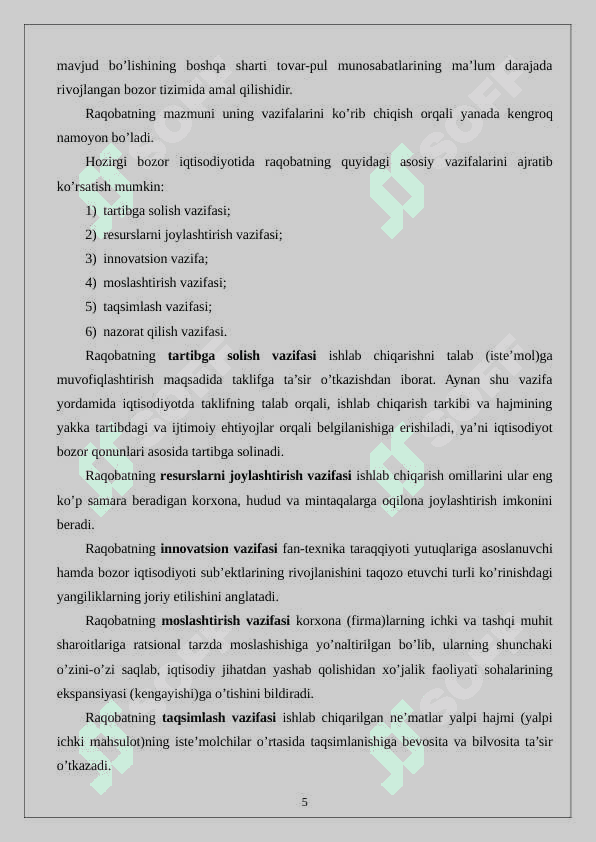 Raqobat va monopoliya 5