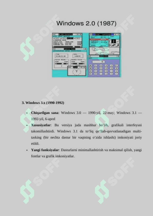 WINDOWS OPERATSION SISTEMASIDAN FOYDALANISH 5