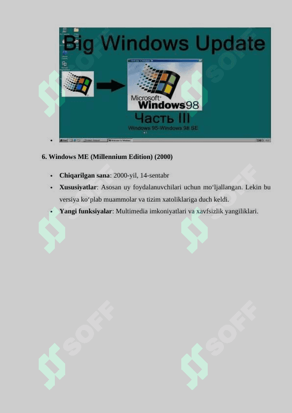 WINDOWS OPERATSION SISTEMASIDAN FOYDALANISH 8