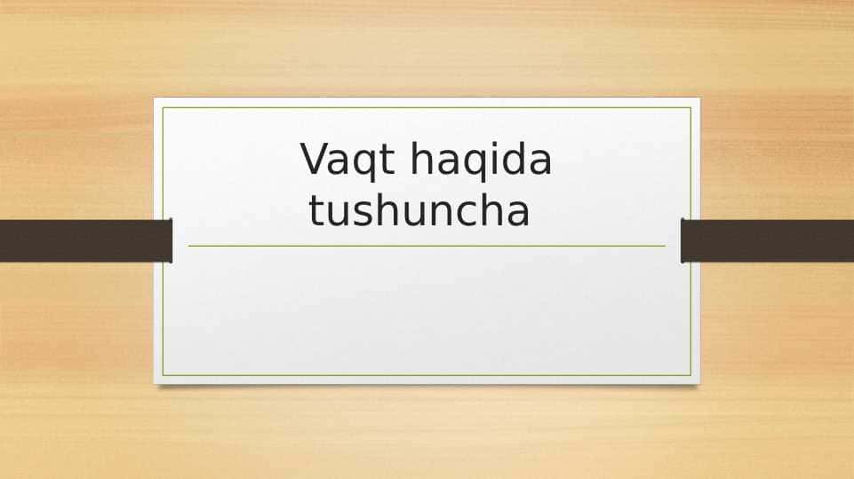 Sanash faoliyatining rivojlanish bosqichlari