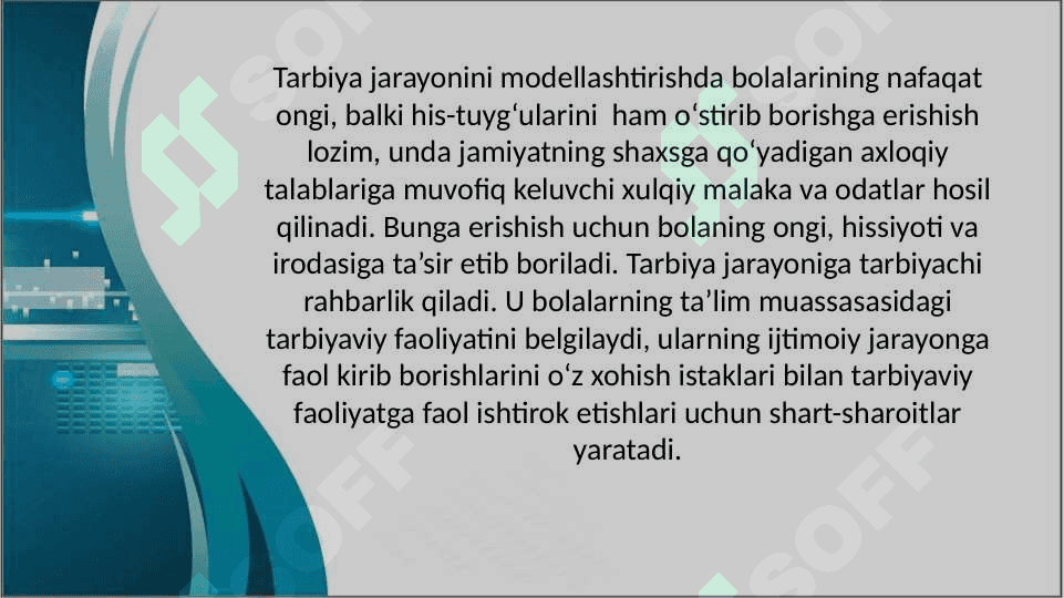Maktabgacha ta’lim tashkilotida tarbiyaviy ishlarni modellashtirish 3