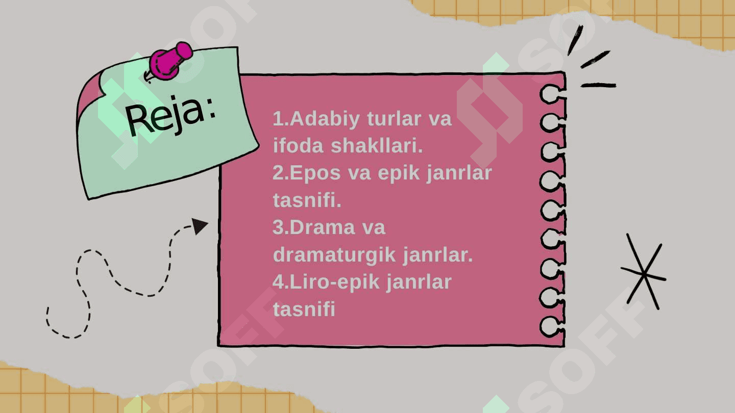 Adabiy tur va janrlar 2