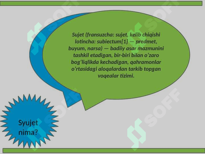 Syujetdan tashqari kompazitsion vositalar 2