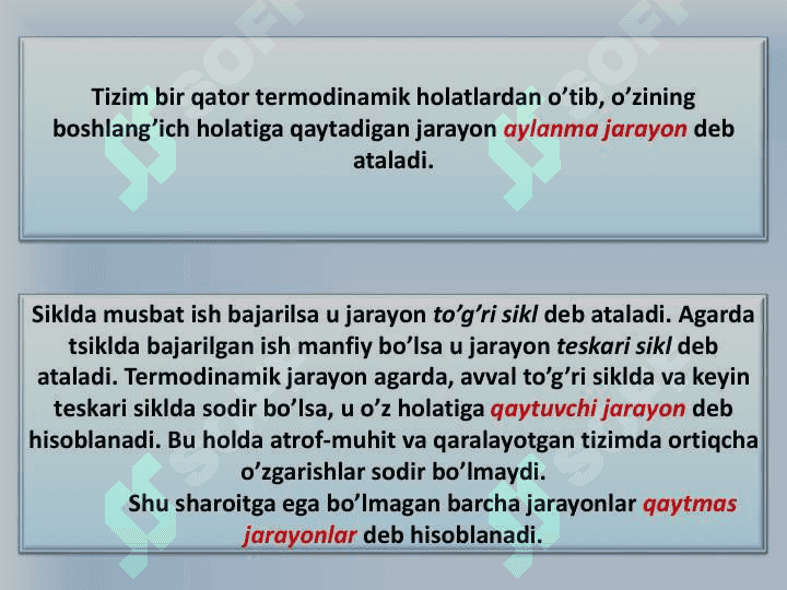 QAYTAR VA QAYTMAS JARAYONLAR 3
